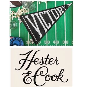 NIP Hester & Cook Game Day Pennant Placemats